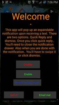 Quick SMS Reply screenshot 2