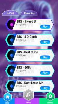 BTS JungKook PIANO TILES - All Songs 2 تصوير الشاشة