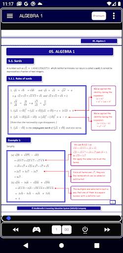 Algebra 1 Pure Math screenshot 1