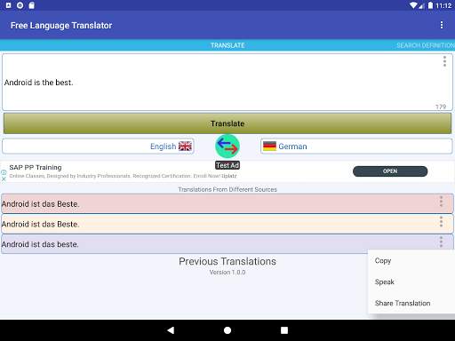 English Language Translator screenshot 10