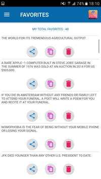 Amazing Facts: 20000  Facts screenshot 12
