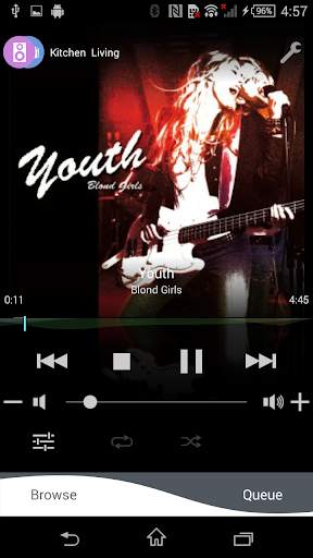 Panasonic Music Streaming screenshot 1