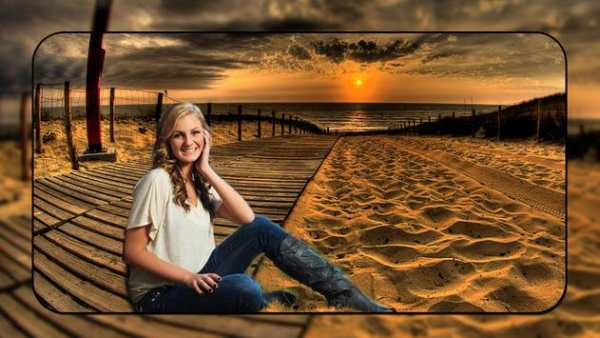 Sunset Photo Frame screenshot 2