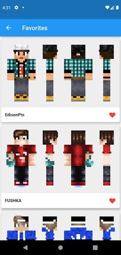Boy skins for minecraft pe screenshot 2