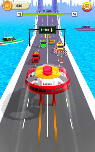 Futuristic Bus screenshot 3