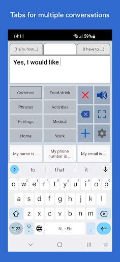 Speech Assistant AAC скриншот 4