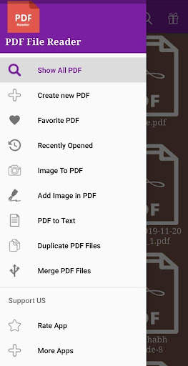 PDF File Reader screenshot 1