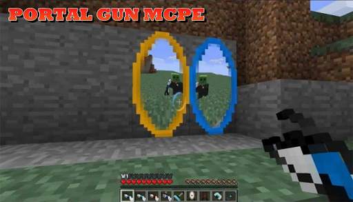Portal Gun Mod MCPE screenshot 1