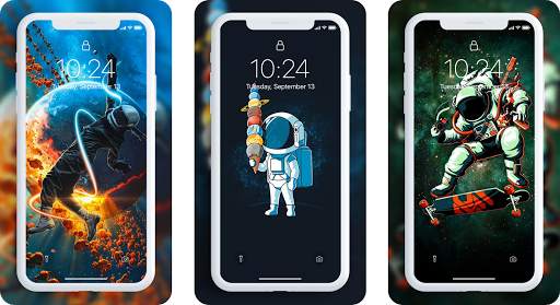 Astronaut Wallpaper Art screenshot 3