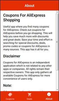 Coupons For AliExpress Shopping screenshot 4