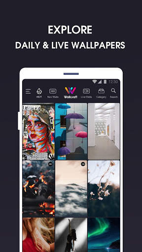 Wallcraft - Free 4K & live Wallpapers screenshot 3