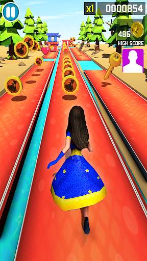 Princess Jungle Runner - Endless Running Games screenshot 4