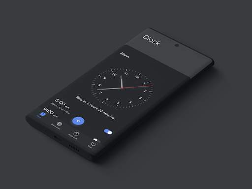 S20 One-UI Dark Live Wallpaper Theme EMUI 10 screenshot 6