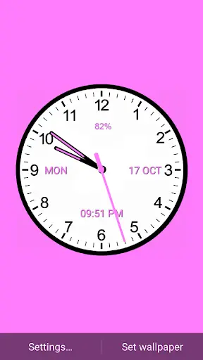 Analog Clock screenshot 1