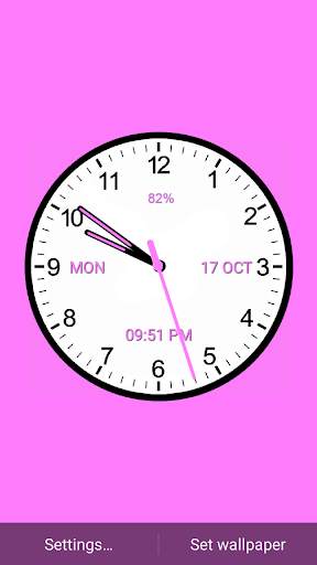 Analog Clock screenshot 1