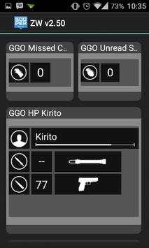 GGO (SAO) Widgets for Zooper screenshot 3