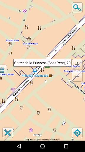 Map of Barcelona offline screenshot 4