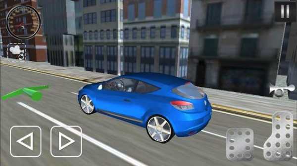 City Megane Driving Sim 2017 screenshot 2