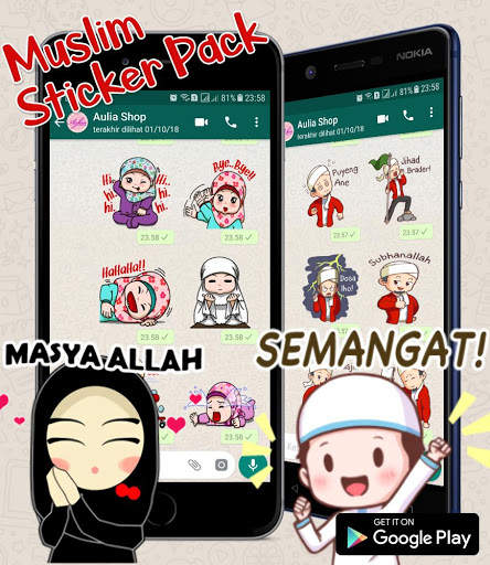Islamic Moslem Stickers for WA Sticker Apps 2019 screenshot 5