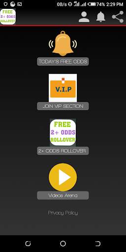 FREE 2  ODDS ROLLOVER screenshot 2