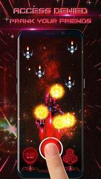 Aircraft Shooter Game Fingerprint Lock Screen Joke screenshot 3