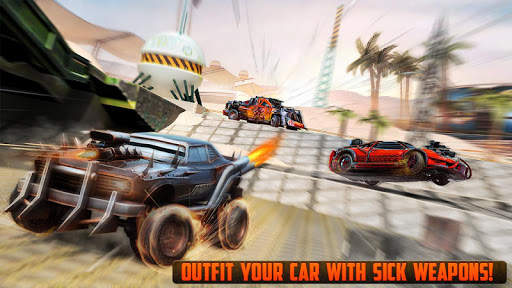 Crazy Car Shooting Racer Madness screenshot 3