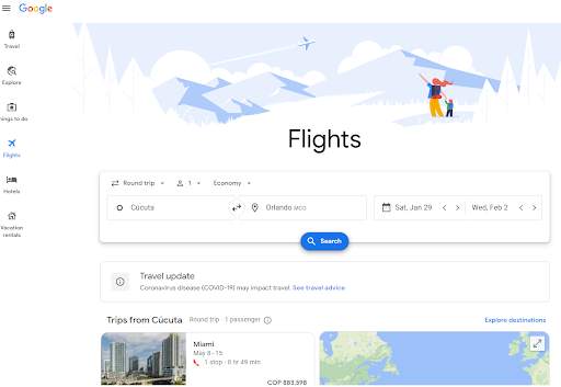 Cheap Flights by Google screenshot 6