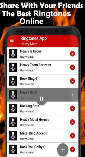 Rock Music Metal Ringtones screenshot 2