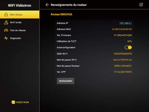 WiFi Vidéotron screenshot 13