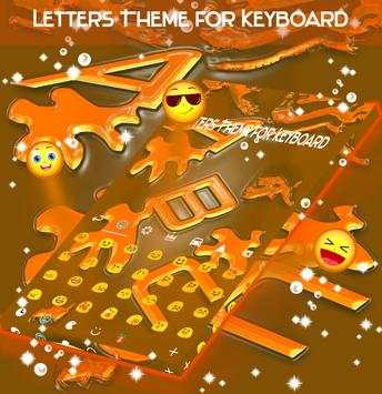 Letters Theme for Keyboard screenshot 2