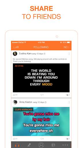 Karaoke - Sing with MyKara 8 تصوير الشاشة