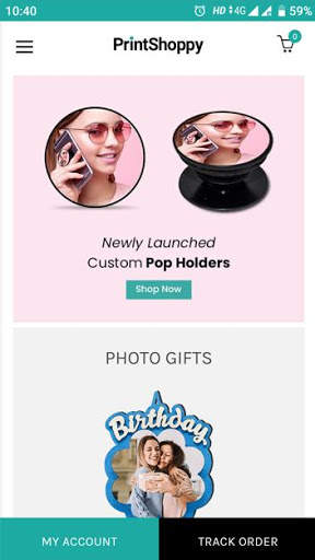 Custom Mobile Covers, Mugs, Canvas Frames, & More. screenshot 1