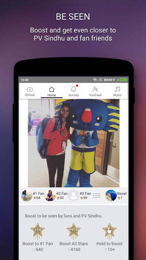 PV Sindhu Official App screenshot 1