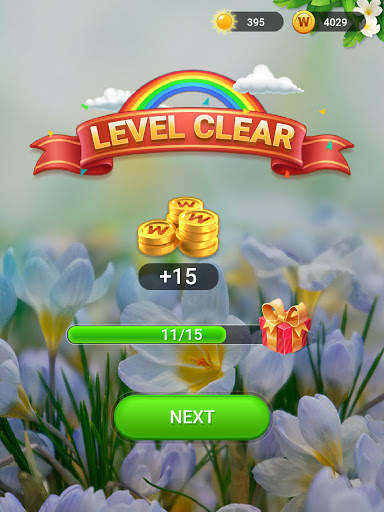 Word Cross Flower Garden screenshot 11