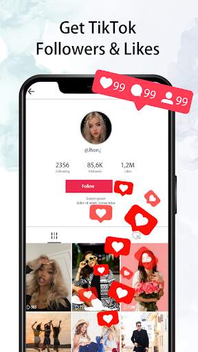 Tikplus - free tok likes & tck follower & tik fans screenshot 1