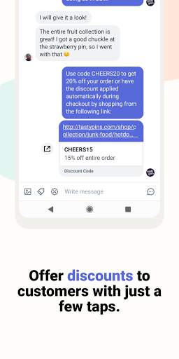 Shopify Ping: Free Business Chat screenshot 5