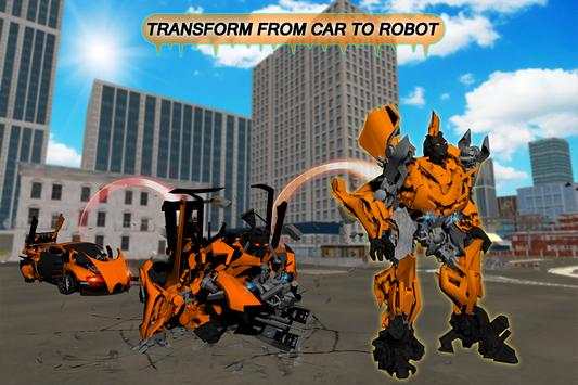 Tetra Shark Robot Transform Eagle Car screenshot 5