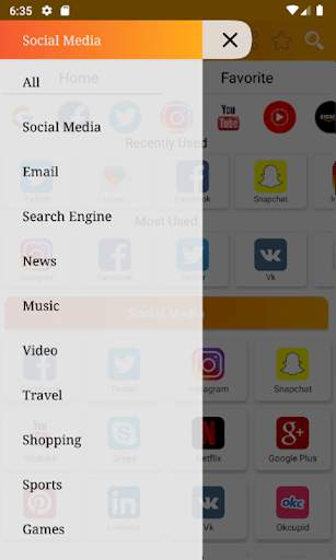 All In One Social Media screenshot 2