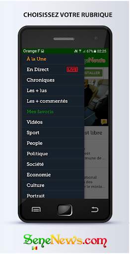 SeneNews : News in Senegal screenshot 3