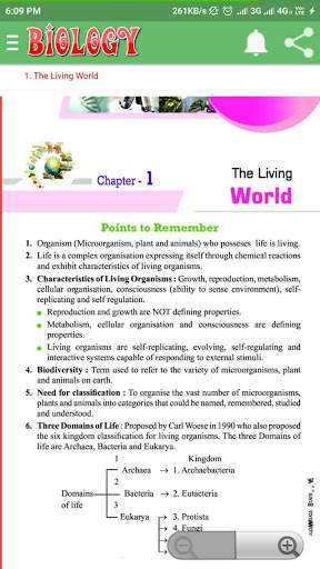 Class 11 Biology Notes screenshot 2