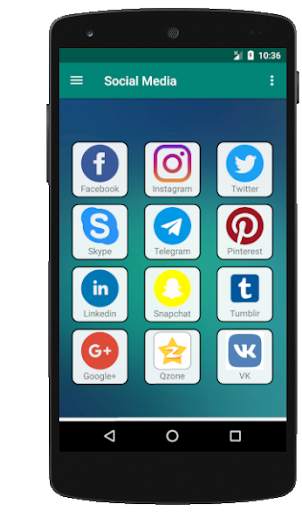 Social media-Social networks in one application screenshot 2
