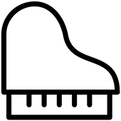 Piano Tiles And Keyboard icon