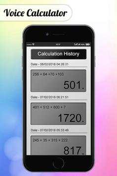 Voice Calculator: Speak Talk Calculator screenshot 3