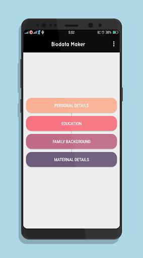 Biodata Maker screenshot 1