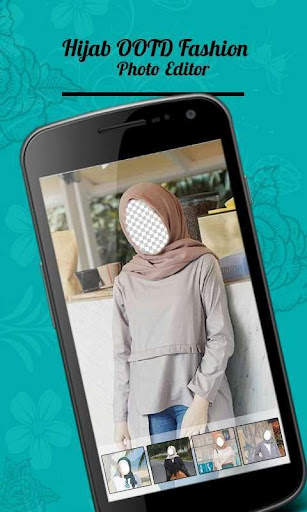 OOTD Hijab Fashion Photo Frame screenshot 1