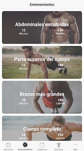 Rutina De Ejercicios Para Hombres screenshot 2