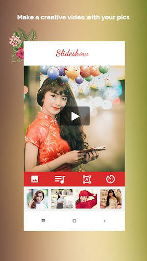 Photo video maker with music screenshot 1