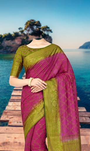 Women Saree Photo screenshot 1