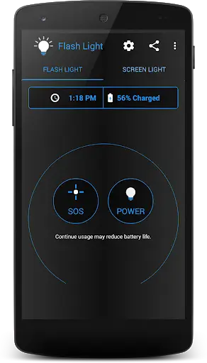 Flash Light Torch App screenshot 1