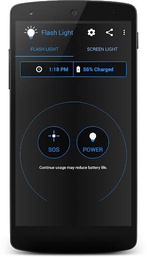 Flash Light Torch App screenshot 1